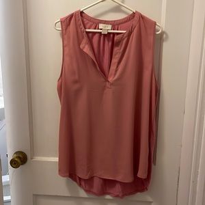LOFT Polyester/ Rayon sleeveless blouse
